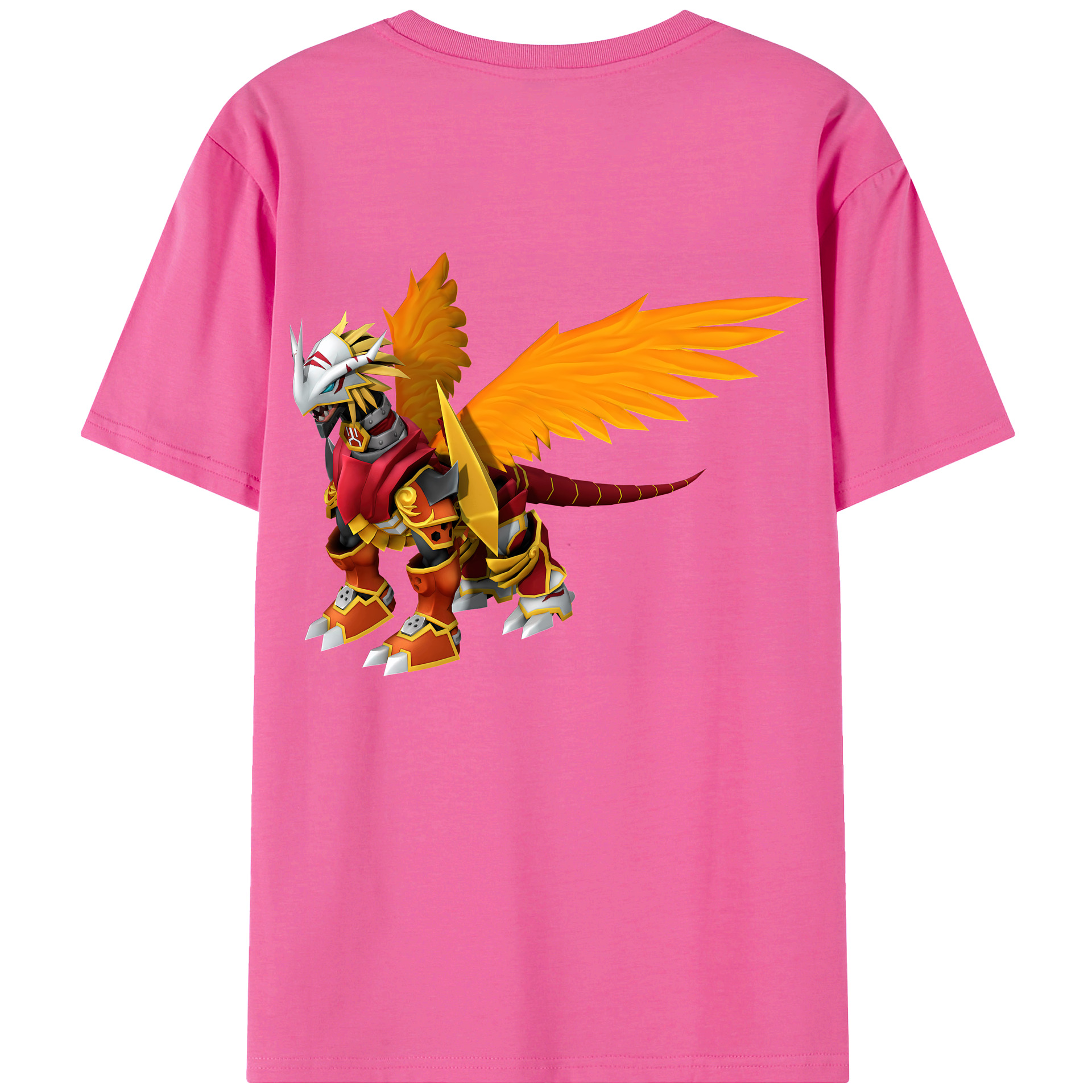 （画像用） Digimon デジタルモンスター/デジモン レディース半袖Tシャツ(バックプリント)